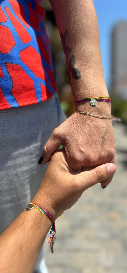 Follow the Rainbow cord Bracelet